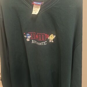 M&M's Authentic Green Sweatshirt